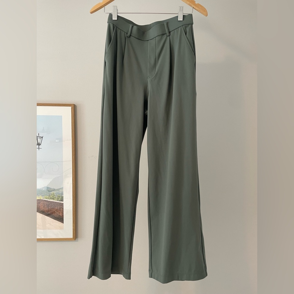 Halara Flex™ DayStretch High Waisted Pocket Straight Leg Work Pants - Picture 7 of 8